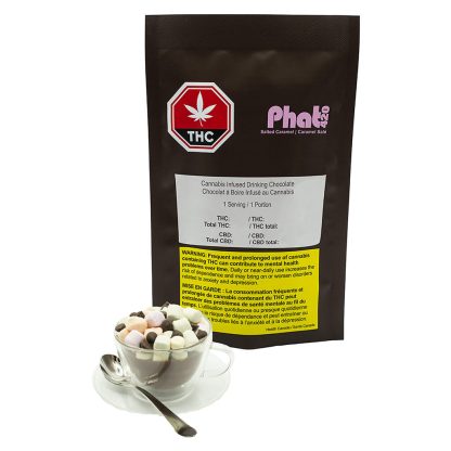 Salted Caramel Infused Drinking Chocolate (Phat 420)