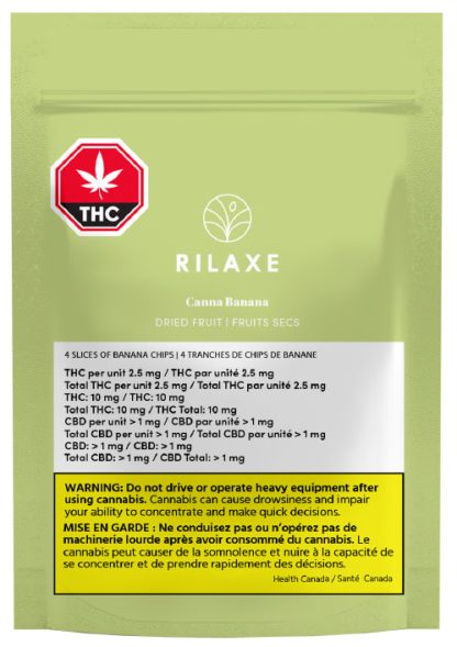 Canna Banana Dried Fruit (Rilaxe)