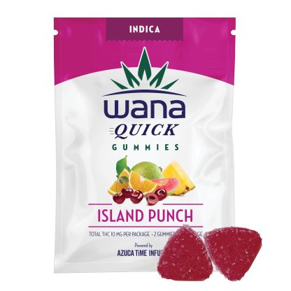 Island Punch Quick Acting Gummies (Wana)