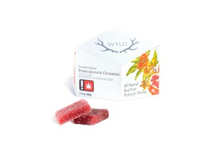 Real Fruit Pomegranate 1:1 Gummies (Wyld)