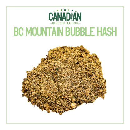 Mountain Bubble Hash (Canadian Bud)