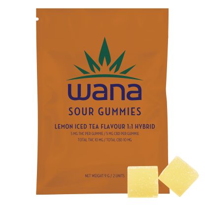 Lemon Iced Tea 1:1 Gummies (Wana)