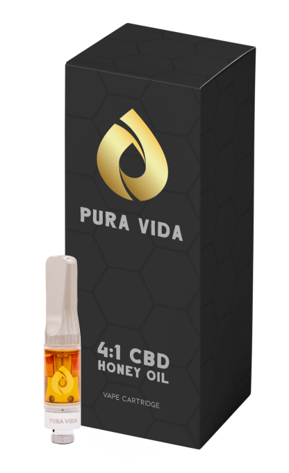 CBD 4-1 Honey Oil (Pura Vida) Vape Cart