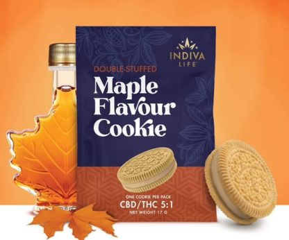 Maple Flavour 5:1 CBD Double Stuffed Cookie (Indiva Life)
