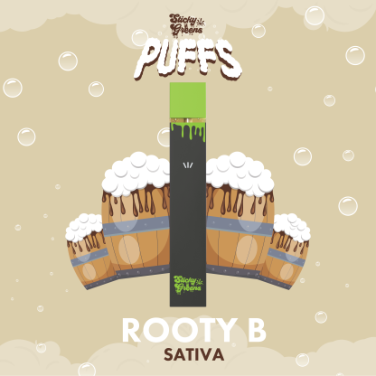 Rooty B Disposable Vape (Puffs By Sticky Greens)