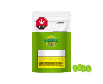 Super Sours 1:1 Kiwi Kaboom Gummies (Chuz)