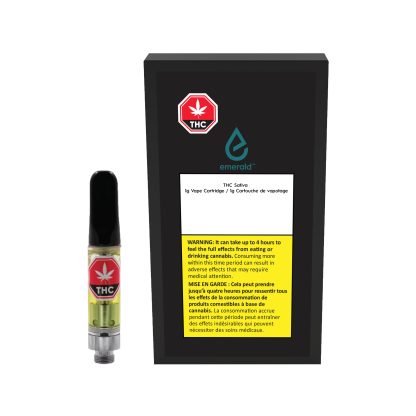 Emerald THC Sativa Full Spectrum (Emerald) 510 Vape Cart