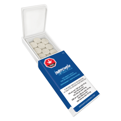 THC Peppermint Mighty Melts Mints (Impromptu)