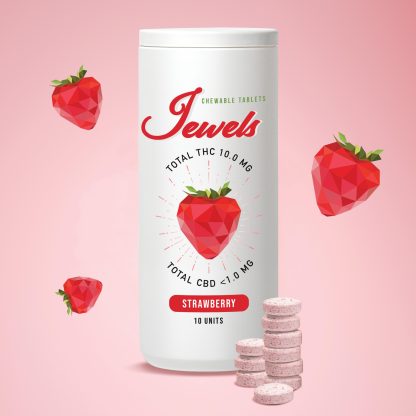 Strawberry THC Tabs (Jewel)