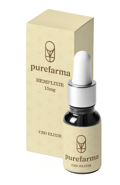 Hemplixir CBD Oil 15 (Purefarma)