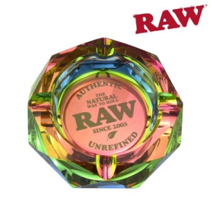 Ashtray - RAW Glass Rainbow