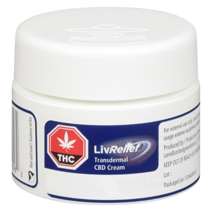 Transdermal CBD Cream OB (LivRelief)