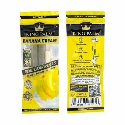 King Palm - 2 mini - Banana Cream