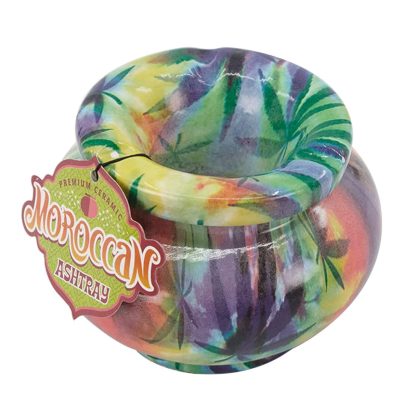 Ashtray - Tie Dye Moroccan