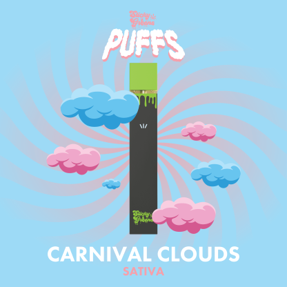 Carnival Clouds Disposable Vape (Puffs by Sticky Greens)