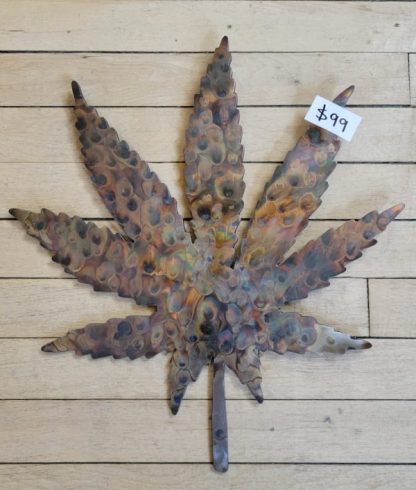 Metal Weed Art