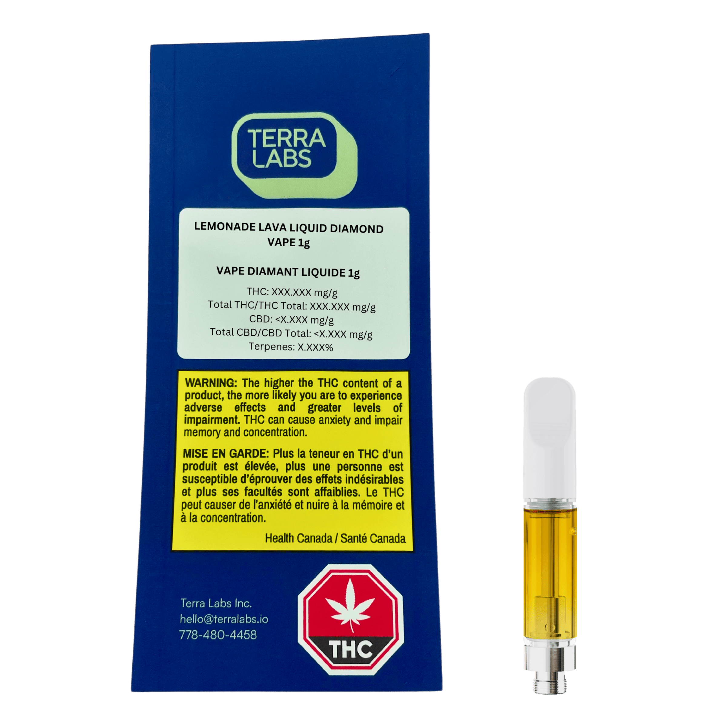 Lemonade Lava Liquid Diamond 510 Vape Cart (Terra Labs) • Wiid Boutique ...