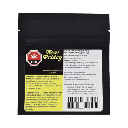 NFRI Mutant Tire Fire Shatter (Next Friday)