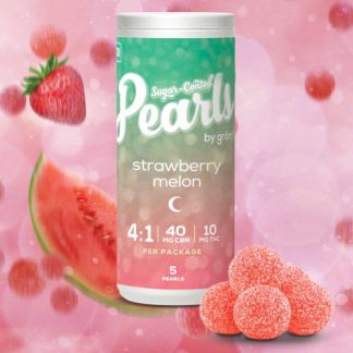 Strawberry Melon 4:1 CBN Gummies (Pearls)