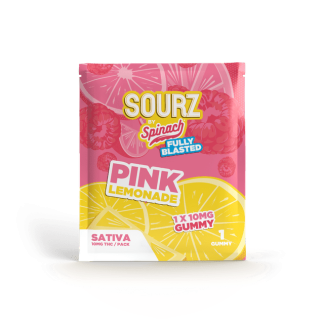 Fully Blasted Pink Lemonade Gummy (Sourz by Spinach)