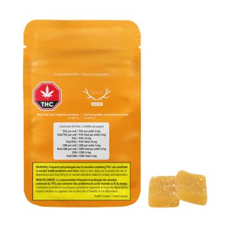 WYLD Real Fruit Sour Tangerine Gummies (Wyld)