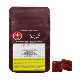 WYLD Real Fruit Dark Cherry 5:1 CBN Gummies (Wyld)