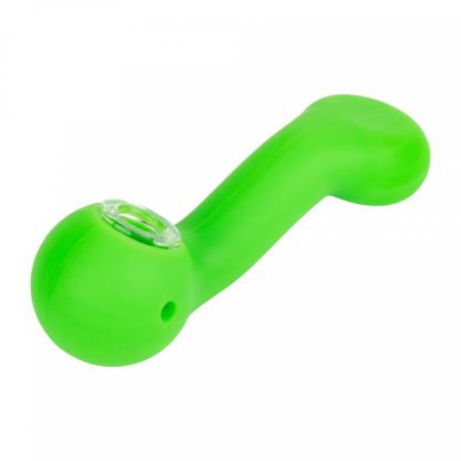 5" Sherlock Hand Pipe Green