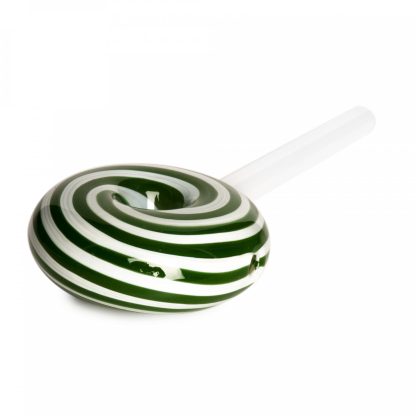 6" Pinwheel Lollipop Hand Pipe Green