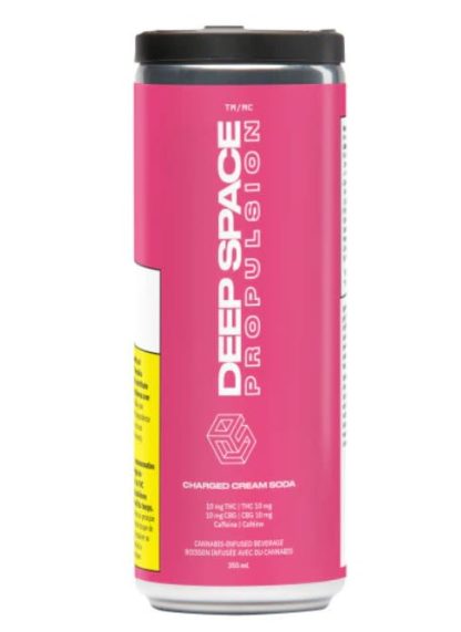 Charged Cream Soda + Caffeine - 355ml (Deep Space)