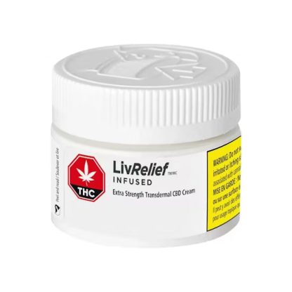 Extra Strength Transdermal CBD Topical Cream (LivRelief)