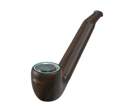 Nova Pipe 510 Thread Battery Dark Wood
