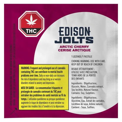 Arctic Cherry Lozenge - 1 x 10mg (Edison Jolts)