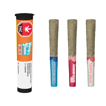 Corner Store Variety Pack Infused P/R - 3 x 0.5g (Sticky Greens)