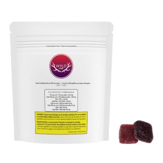 WYLD Real Fruit Mixed Berry CBD Gummies (Wyld)