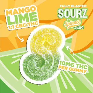 Fully Blasted Mango Lime CBC 1:1 - 1 x 10mg (Sourz by Spinach)