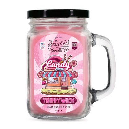 Candle - Candy Store Trippy Wick Large Mason Jar
