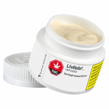 Extra Strength Transdermal CBD Topical Cream (LivRelief)