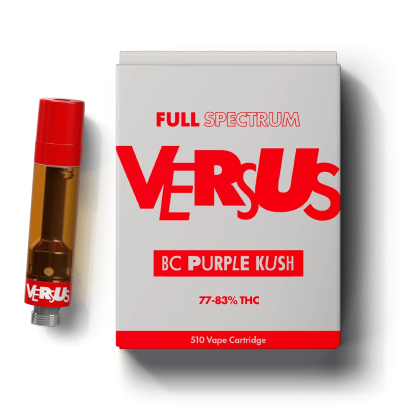 BC Purple Kush Full Spectrum 510 Vape Cart - 1.2g (Versus)
