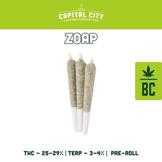 Zoap P/R - 5 x 0.5g (BC Weed Co)