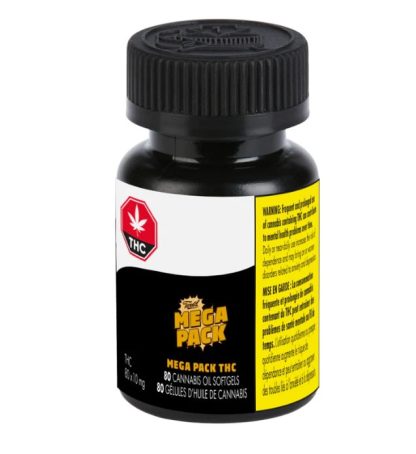 Mega Pack THC Softgels (Tweed)