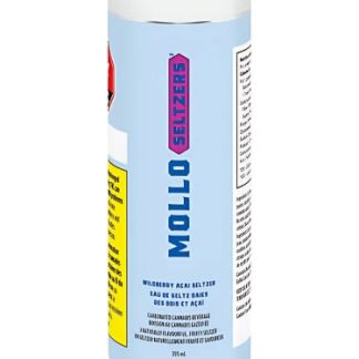 Mollo Wildberry Acai Seltzer - 355ml (Mollo Seltzer)