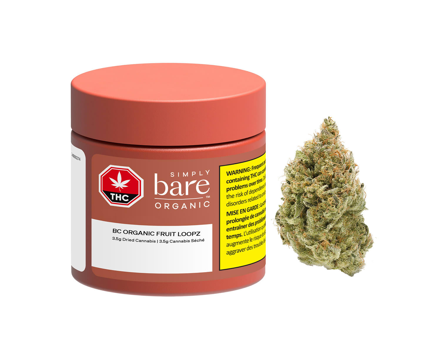 BC Organic Fruit Loopz - 3.5g (Simply Bare)