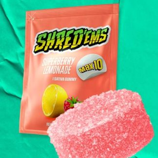 Superberry Lemonade Gummies 10pk - 10 x 10mg (Shred'Ems)