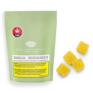 Salted Caramel Pineapple Gummies - 4 x 2.5mg (Best Kind)