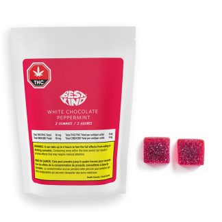 White Chocolate Peppermint 1:1 Gummies - 2 x 5mg (Best Kind)
