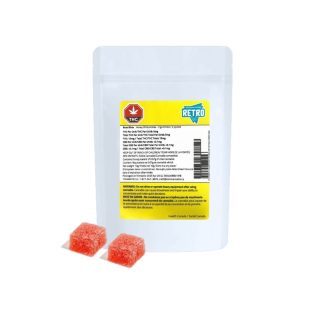 Buzz Bites Honey Oil Infused Raspberry Gummies - 2 x 5mg (Retro Cannabis)