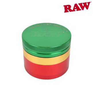 Raw Grinder - 2.5'' 4 Piece Rasta