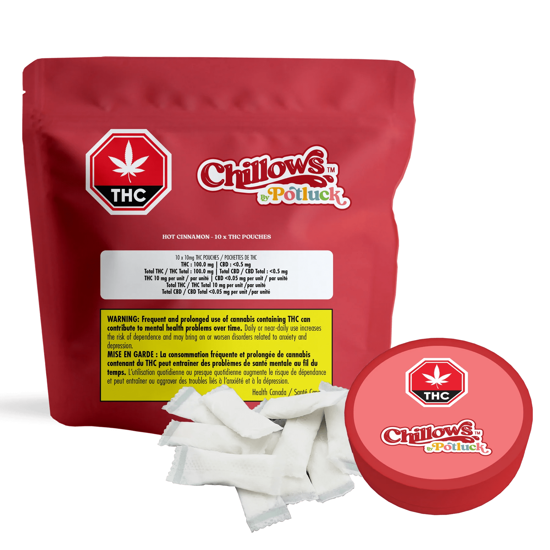 Hot Cinnamon Chillows - 10 x 10mg (Potluck)