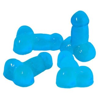 Blue Raspberry Penis Gummies - 4 x 2.5mg (Censored Edibles)