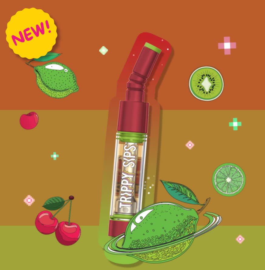 Rocket Berry Limeade Liquid Diamonds 510 Vape Cart - 0.95g (Trippy Sips)